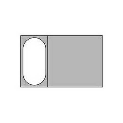 Гастроемкость (1/3); полипроп.; 8л;  Paderno 14707-20 H=20, L=32, 5, B=17, 6см; прозр.