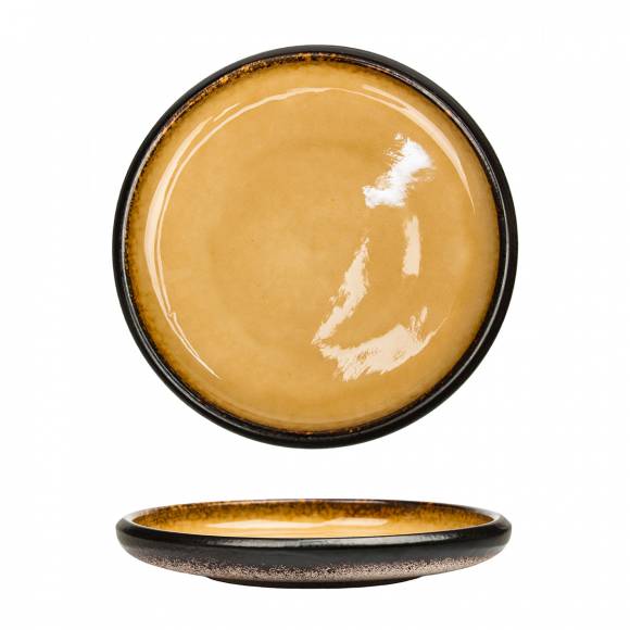 Салатник 245мм Stockholm Yellow Spider Silk P.L. JM2306-YELLOW /1/