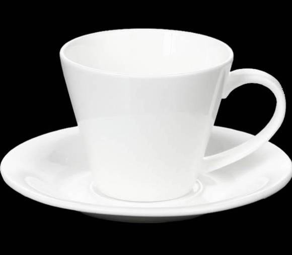 Чашка чайная с блюдцем 180мл Wilmax WL-993004/АВ /6/48/
