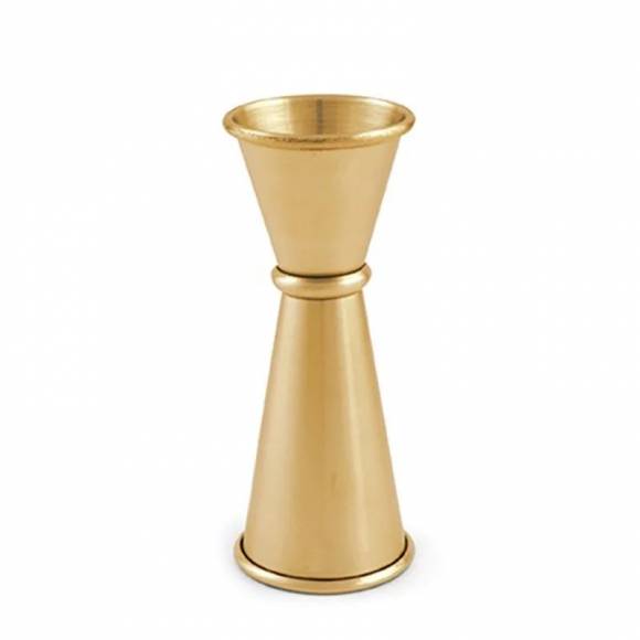 Джиггер нерж. 25/50 мл, золотой P.L.- Barbossa MSAS0010-GP