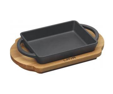 В. Сковорода-мини чугун 120х150мм LAVA LV ECO P TV 1215 K4   47191