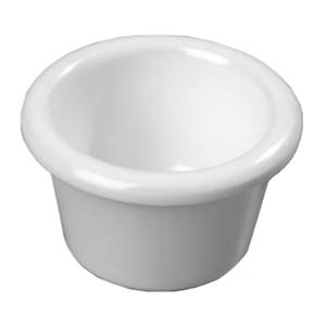 Соусник 45мл пластик D=60,H=40мм Carlisle белый S27502/S275DS02