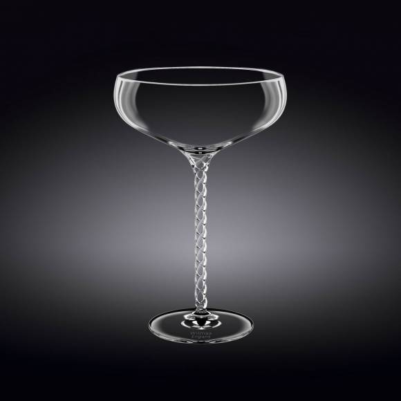 Шампанское-блюдце 300 мл 105 мм h=175 мм хр.стекло Джулия Wilmax 888105 /2/36/