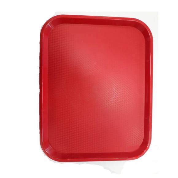 Поднос прямоугольный 45х35см MVQ TPL45X35R красный