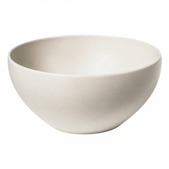 Cалатник 750 мл 150 мм фарфор NOBLE Fine Plus-Light Grey 095521A-L010-LGS /6/