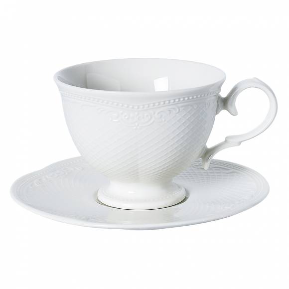 Чайная пара 200мл фарфор NOBLE Aristocrat 313600/313009 /6/