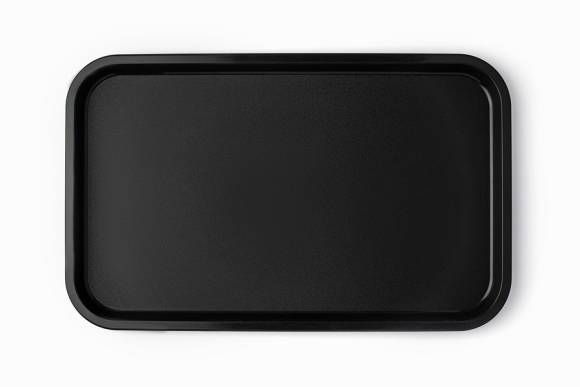 Поднос прямоугольный 52,5x32,5см черный АБС-пластик ОСОБО ПРОЧНЫЙ морозостойкий MGprof 1770 Поднос прямоугольный 52,5x32,5см черный АБС-пластик ОСОБО ПРОЧНЫЙ морозостойкий MGprof 1770