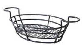 Корзинка конусная д/подачи с держателями для соусников метал 28*20*9,5см P.L. (81200588)