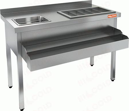Барная станция открытая HICOLD НКС-12/5БК