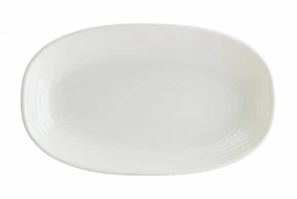 Блюдо овальное 340х190 мм фарфор White Loop Bonna LOPGRM34OKY узкая полоска b Блюдо овальное 340х190 мм фарфор White Loop Bonna LOPGRM34OKY узкая полоска b