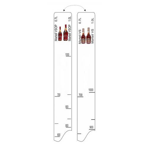 Линейка Martell VS/VSOP (0,7 л./1 л.) 63597 /1/