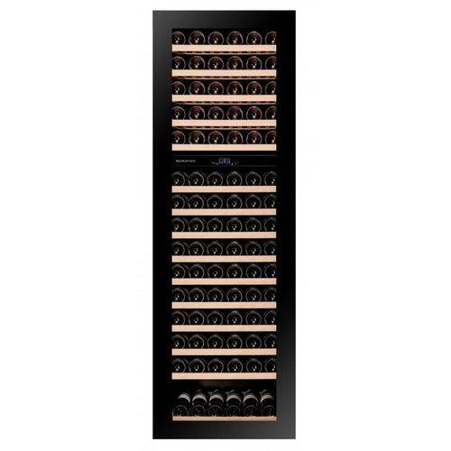 Винный шкаф компрессорный встраиваемый DUNAVOX DAB-114.288DB.TO 2 температурные зоны