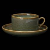 Чайная пара 320мл Corone Primavera зеленая фк1762