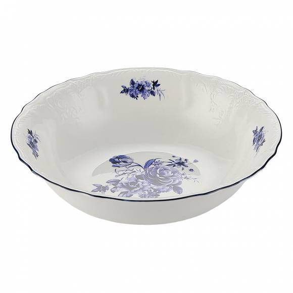 Салатник 23 см, 1100 мл Blue Flower P.L. Proff Cuisine NY-YQA4706-BOWL-9.25X6 /6/ Салатник 23 см, 1100 мл Blue Flower P.L. Proff Cuisine NY-YQA4706-BOWL-9.25X6 /6/