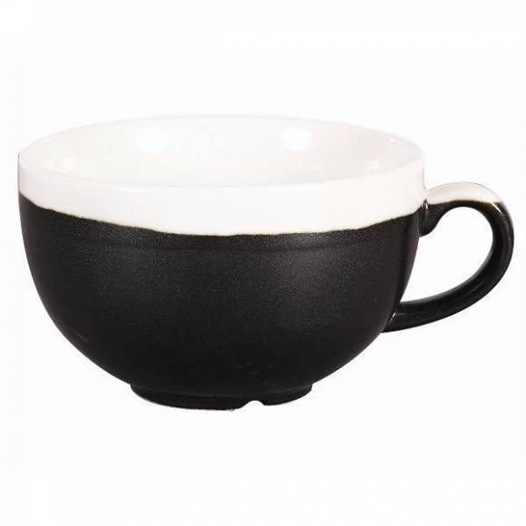 Чашка Cappuccino 340мл Monochrome, цвет Onyx Black MOBKCB281 