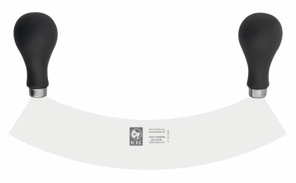 Нож для овощей 270 мм. с двумя ручками, черный PRACTICA Icel 24100.9850000.270 Нож для овощей 270 мм. с двумя ручками, черный PRACTICA Icel 24100.9850000.270