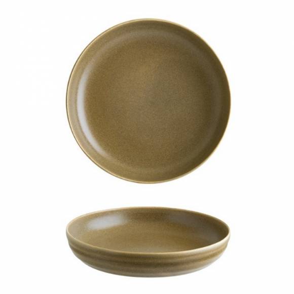 Тарелка глубокая с бортом 180 мм 650 мл Terra Pott Bowl Bonna TRAPOT18CK