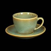 Чайная пара 190мл Corone Primavera зеленая фк2218 Чайная пара 190мл Corone Primavera зеленая фк2218