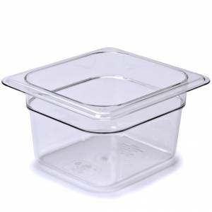 Гастроемкость GN1/6-100 прозрачная Cambro 64CW 135Ch 2,2л /6/
