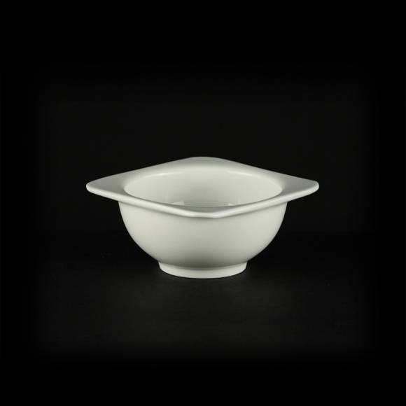 Салатник 115х115мм квадратный Chan Wave (Quadro) ivory LQ-Q923 фк0372 180мл