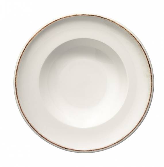 Тарелка глубокая 400мл 240 мм фарфор Gourmet Retro Bonna E100GRM24CK