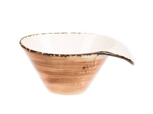 Бульонная чашка 400мл фарфор Organica Sand P.L. 81223089 /4/