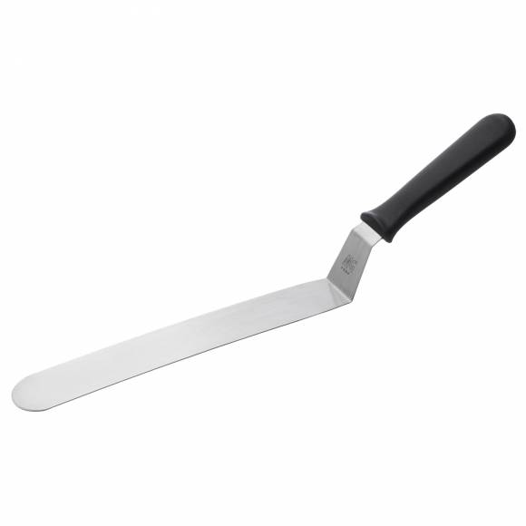 Лопатка 41 см. изогнутая раб. часть 25,4*4 см. нерж. узкая с пластик. ручкой черная MGprof 80937 Лопатка 41 см. изогнутая раб. часть 25,4*4 см. нерж. узкая с пластик. ручкой черная MGprof 80937