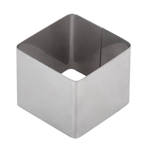 Форма кондитерская 90х90х70мм Квадрат Спика нерж.