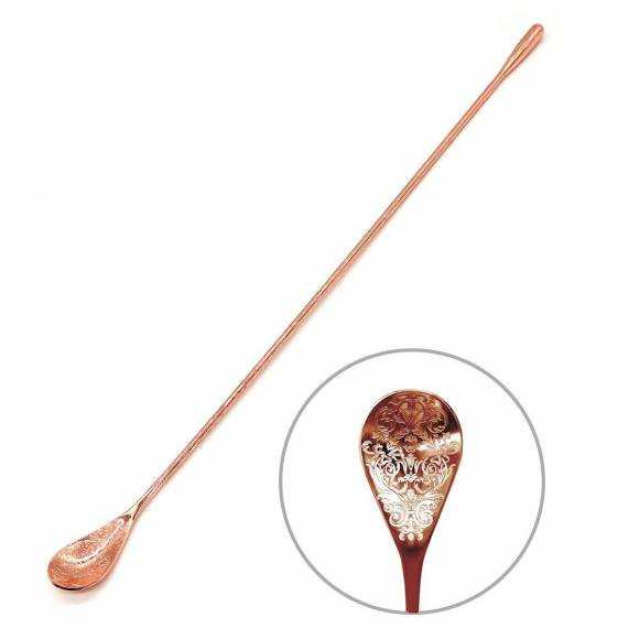 Ложка барная 30см, медь P.L.- Barbossa BRSN0032-CP