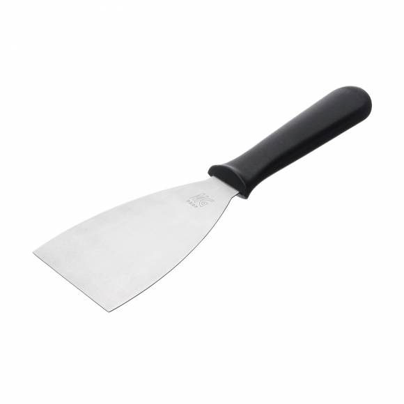 Лопатка 26 см. прямая раб. часть 12*7,5 см. нерж. с пластик. ручкой MGprof 80926