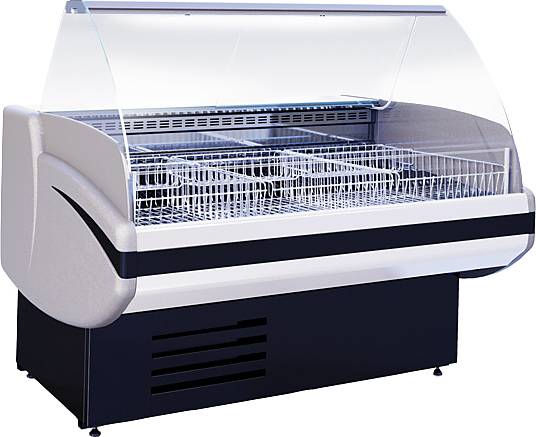 Витрина морозильная Cryspi Gamma-2 М 1800 с боковинами