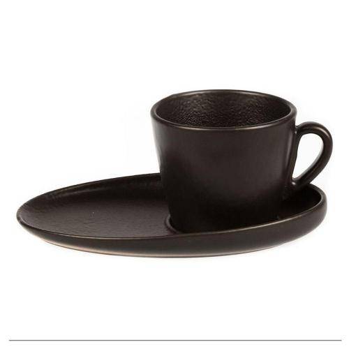 Чашка с блюдцем Black Star Espresso 100 мл /6/ Чашка с блюдцем Black Star Espresso 100 мл /6/