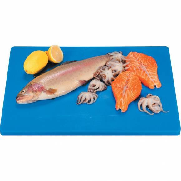 Доска разделочная пластиковая, синий цвет 500*350*12 мм, P.L. Proff Cuisine 81272009