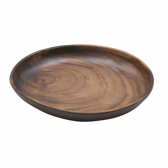 Блюдо поднос меламиновый 20*20.5*3см P.L. Аfrican wood 2 S31408-TAI
