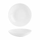 Тарелка глубокая 1300мл 250 мм Белый, форма Банкет Bonna BLM25CK b