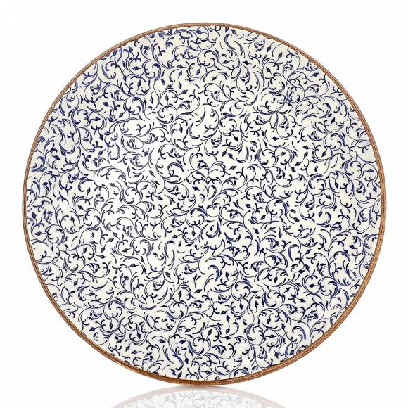 Тарелка гладкая 170мм фарфор Tinta Edera By Bone TN-ED-ZT-17-DZ /6/