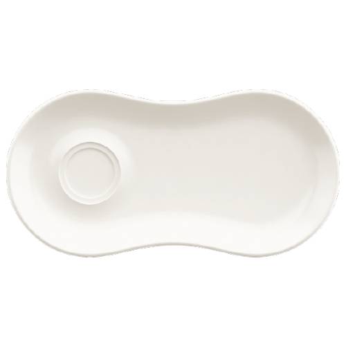 Тарелка для завтрака 25х12см фарфор Gourmet White Bonna /12/ GRM 01 STB