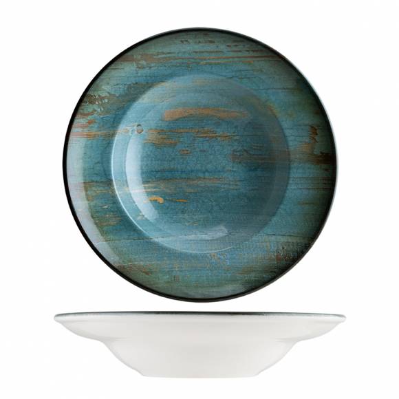 Тарелка глубокая 400мл 240мм Madera Mint MDRMTGRM24CK