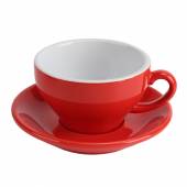 Чайная пара 200 мл красная Barista P.L HJ13081-200SET-185C /6/ Чайная пара 200 мл красная Barista P.L HJ13081-200SET-185C /6/