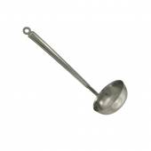 Половник 0,15 л. L ручки 23 см. d=9 см. нерж. Половник 0,15 л. L ручки 23 см. d=9 см. нерж.