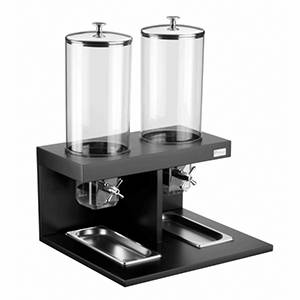 Станция буфетная для мюсли двойная 2х6л Pintinox Buffet цвет венге 51139819 04012115