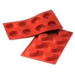 Форма силиконовая "Тарталетки" 8ячеек 60х17мм Martellato SF015/N Форма силиконовая "Тарталетки" 8ячеек 60х17мм Martellato SF015/N