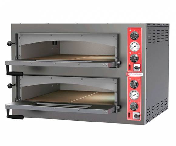 Печь для пиццы 2-камерная PizzaGroup ENTRY MAX 8  4+4