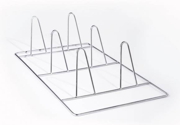 Решетка для куры-гриль Абат РКГ-6 для ПКА, 550х326х147, 6 кур, нерж. сталь Решетка для куры-гриль Абат РКГ-6 для ПКА, 550х326х147, 6 кур, нерж. сталь