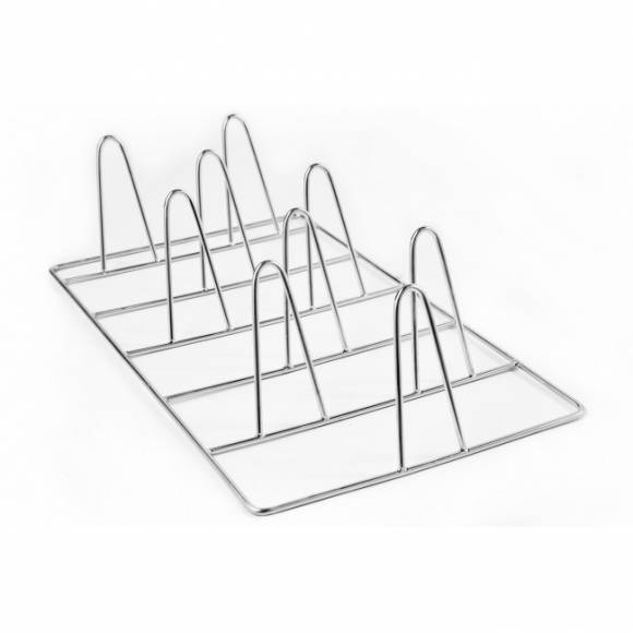 Решетка для куры-гриль Абат РКГ-9, 550х326х147, 9 кур, нерж. сталь Решетка для куры-гриль Абат РКГ-9, 550х326х147, 9 кур, нерж. сталь