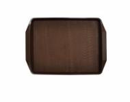 Поднос прямоугольный 42х30см темно-коричневый Мастергласс (167) MG1732 /10/