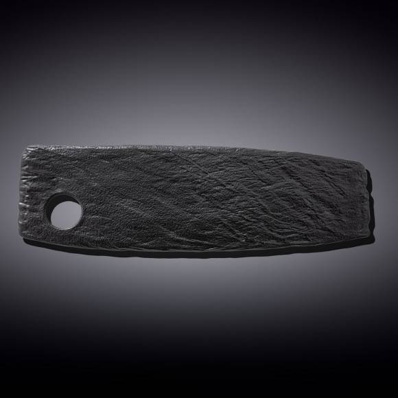 Блюдо для подачи 325x100мм Wilmax WL-661132/A черное /3/24/