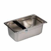 Нок-бокс 27*16*10,5 см, (1/4*100) нерж P.L. Proff Coffee KNX-144 HONR Нок-бокс 27*16*10,5 см, (1/4*100) нерж P.L. Proff Coffee KNX-144 HONR