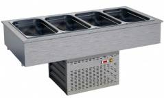 Ванна охлаждаемая встраиваемая для 4хGN Gastrolux ВОВ-146/GN