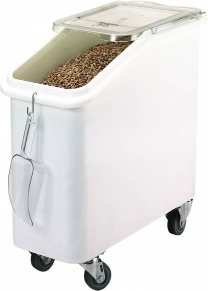 Контейнер для сыпучих продуктов 81л Cambro IBS20 на колесах, белый 